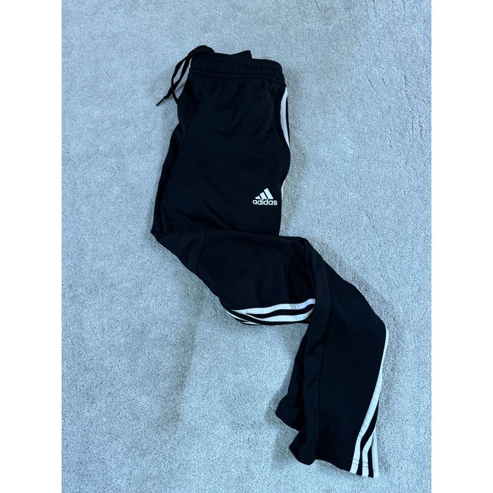 Adidas Tiro 19 Soccer Training‎ Track Pants 3 Stripes  Women's Black XS EUC